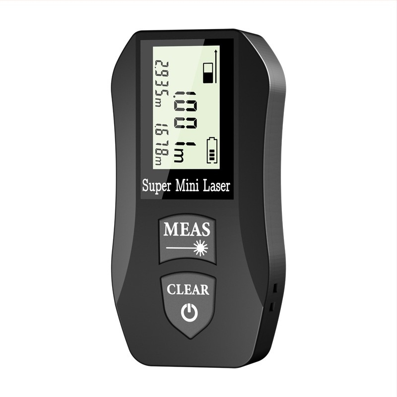 Syntek Mini Lézer Távolságmérő, Elektronikus Vonalzó, Infravörös Mérőeszköz, Kézben Tartva, Magas Pontosság