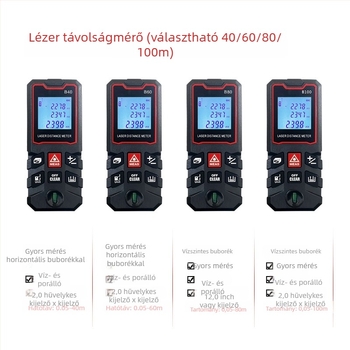 Kézi lézeres távolságmérő, Rangefinder sorozat, lézeres mérési típus, mérési tartomány 25–70