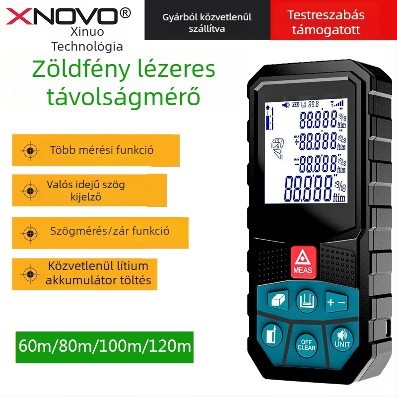 Xinnuo XNOVO lézeres távolságmérő, sorozat S2, eredet Zhejiang, Jinhua