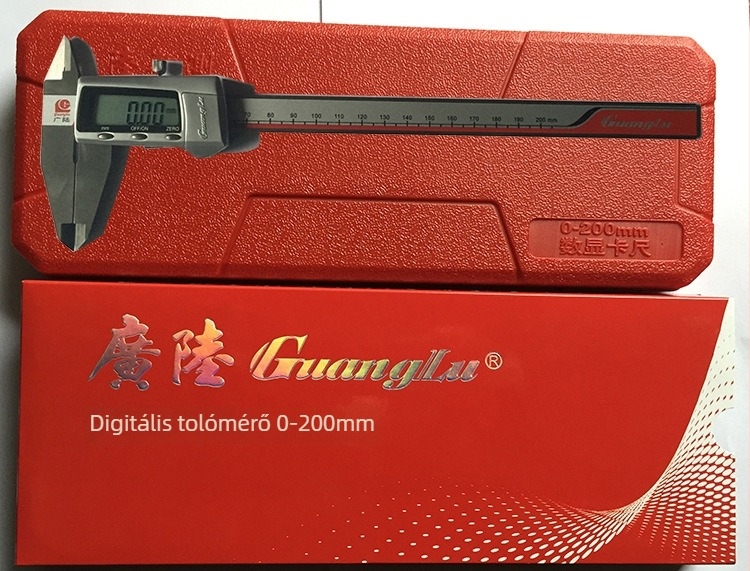Guanglu 0-200 mm digitális tolómérő 111N-102