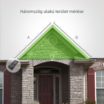 NF-277L Kültéri lézeres távolságmérő infravörös méréssel és elektronikus vonalzó keresztezett jelöléssel