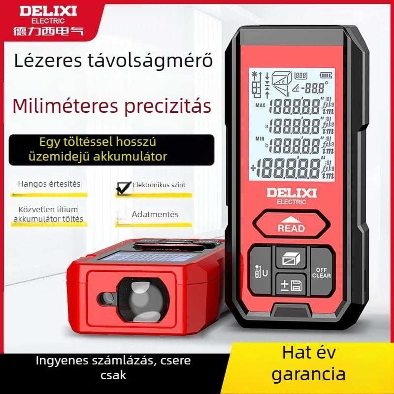 Delixi lézeres távolságmérő – Márka Delixi, Típus: lézeres távolságmérő, Eredet: Kína