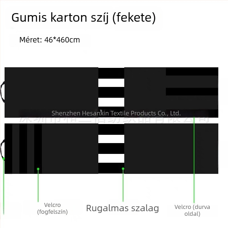 Nylon Velcro köteghevederek palettákhoz és csomagokhoz, újrahasználható