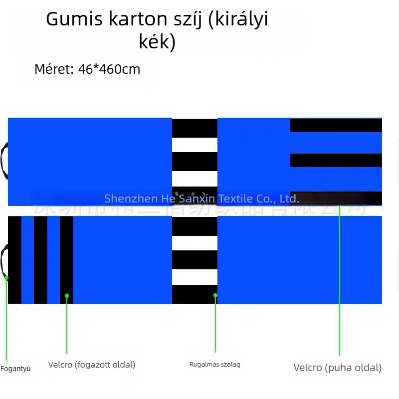 Nylon Velcro köteghevederek palettákhoz és csomagokhoz, újrahasználható
