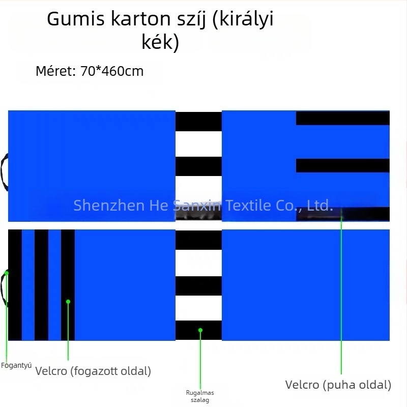 Nylon Velcro köteghevederek palettákhoz és csomagokhoz, újrahasználható