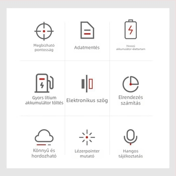 Lézeres távolságmérő – kézi infravörös mérőeszköz, digitális kijelző, nagy pontosság