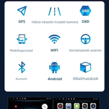 Autó MP5 lejátszó LCD-kijelzővel, modell Sx1, 12-24V DC, videóformátumok: Avi RMVB MP4 FLV MPG Realplay MOV, hangformátumok: MP3 WMA WAV FLAC APE