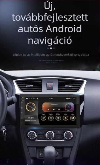 Vezeték nélküli MP5 autóba CarPlay és Android navigációval, sokoldalú, univerzális, HD nagy képernyő, 7/9/10 hüvelykes