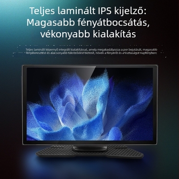 Vezeték nélküli CarPlay és Android Auto LCD-képernyő, visszafelé kép megjelenítésével, Bluetooth-kapcsolat, több videóformátum támogatás