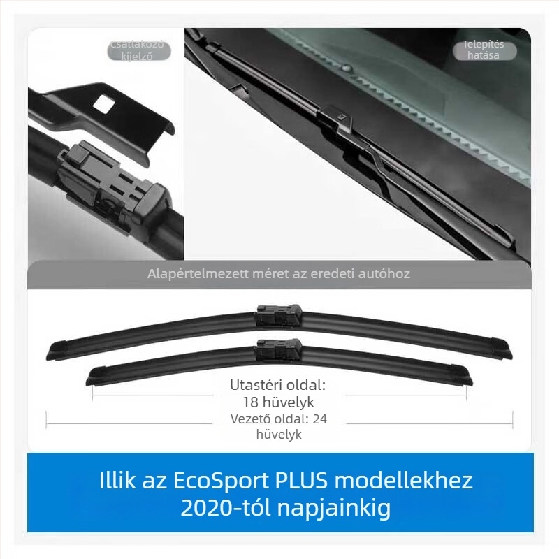 Keret nélküli ablaktörlő a Changan Yidong Plus 2021 XT-hez – gumi, csendes működés, kompatibilis az XT modelllel