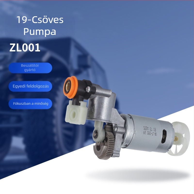 Autó légpumpa-alkatrész, egyhengeres, 100W, 220V, 25 L/min, manométerrel