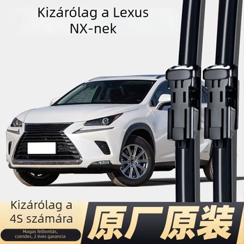 Lexus NX ablaktörlők – keret nélküli, első és hátsó, 300H gumisáv, Ganuo