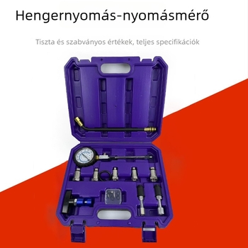 Hengernyomásmérő autójavításhoz – Diagnosztikai eszköz autók és motorkerékpárok számára, Benzinmotor hengernyomásmérő, Levegőnyomás mérő