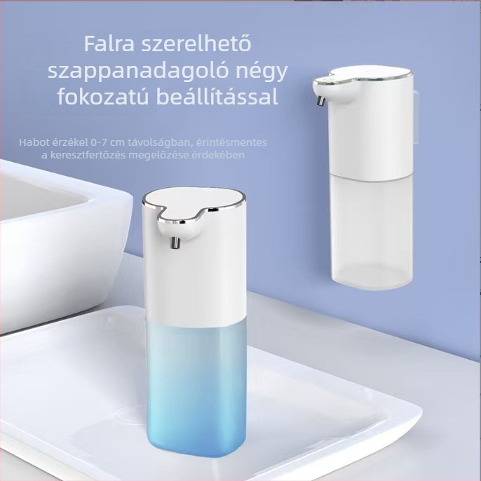 P9 falra szerelt automata habszappan adagoló – érintésmentes érzékelés, újratölthető