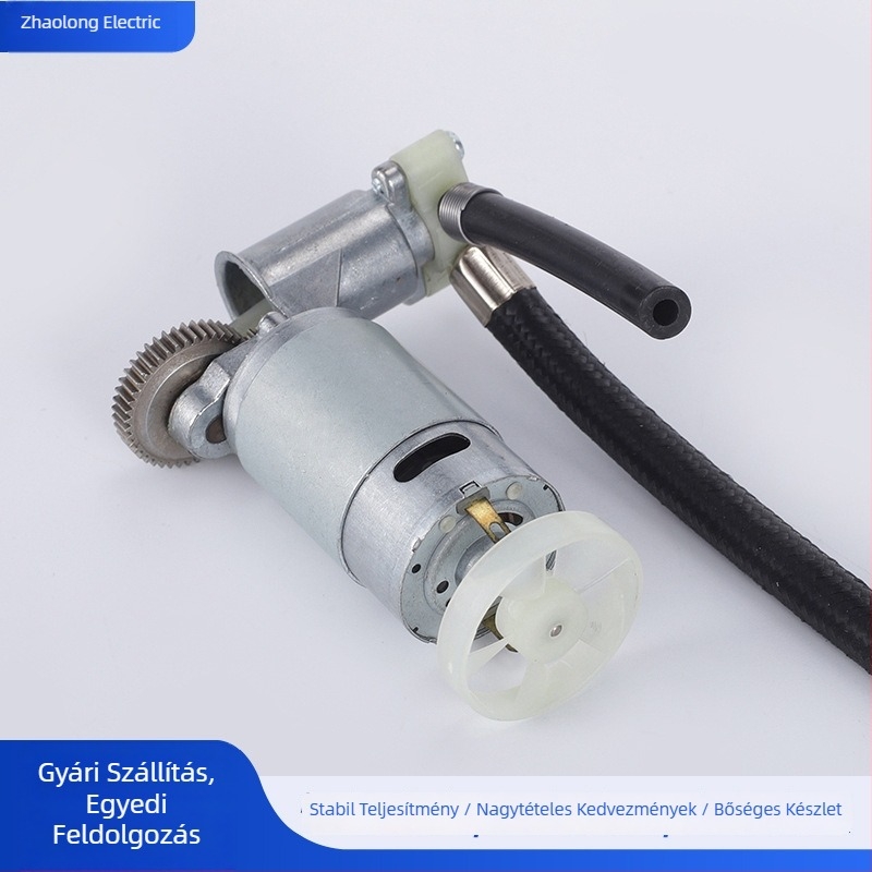 Autó inflátor pumpa magmodul – egyhengeres, fém+műanyag, 100 W, 25 L/perc, >20 perc folyamatos üzem