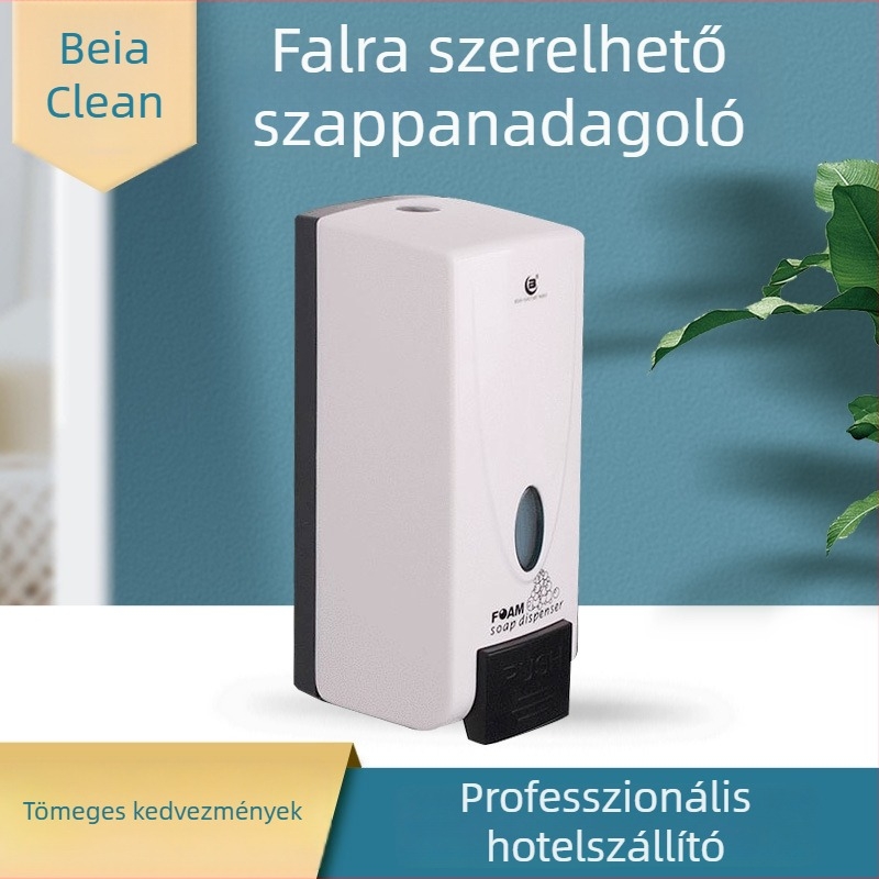 Fali kézi nyomású habzó szappan adagoló