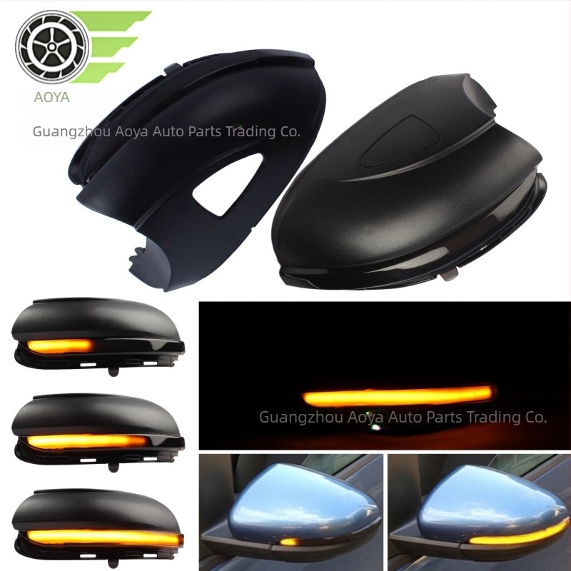 VW Golf 6 MK6/GTI/R20 Touranhoz LED visszapillantó tükör jelzőfénnyel – 3W LED, 12V, 3500K, 3 éves élettartam
