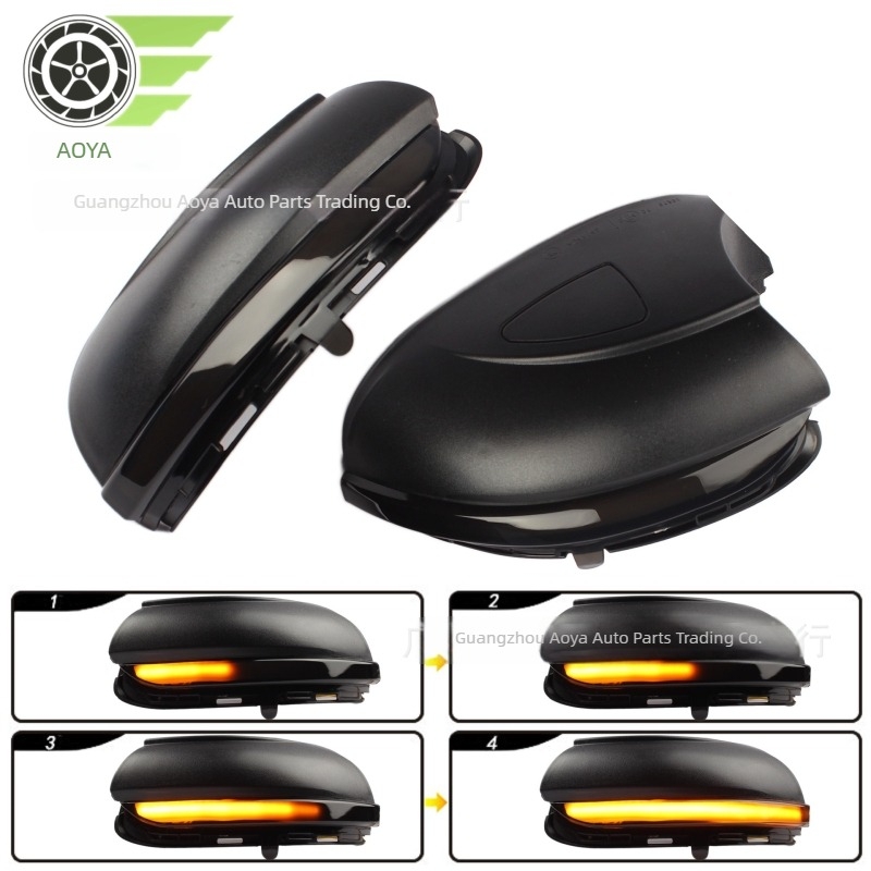 VW Golf 6 MK6/GTI/R20 Touranhoz LED visszapillantó tükör jelzőfénnyel – 3W LED, 12V, 3500K, 3 éves élettartam