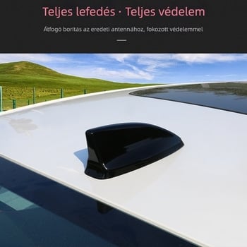 Autórádió antenna dísz Shark Fin Civic 2022 11. generációhoz – Típus: autórádió antenna; Szerelés: ragasztó; Kompatibilis: Civic 2022; Márka: Living in the Car