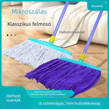 Shunmin padló mop vas és rozsdamentes acél rúddal, teherbírás >10 kg, bemutatva 2024-ben