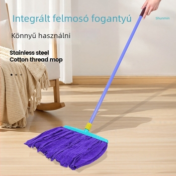 Shunmin padló mop vas és rozsdamentes acél rúddal, teherbírás >10 kg, bemutatva 2024-ben