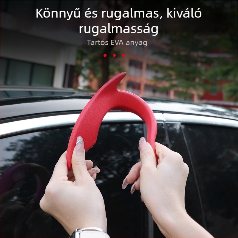 Autó Dragon Horn dekoratív matrica, 3D külső antenna dísz, EVA anyag, univerzális illeszkedés, eredet Guangzhou