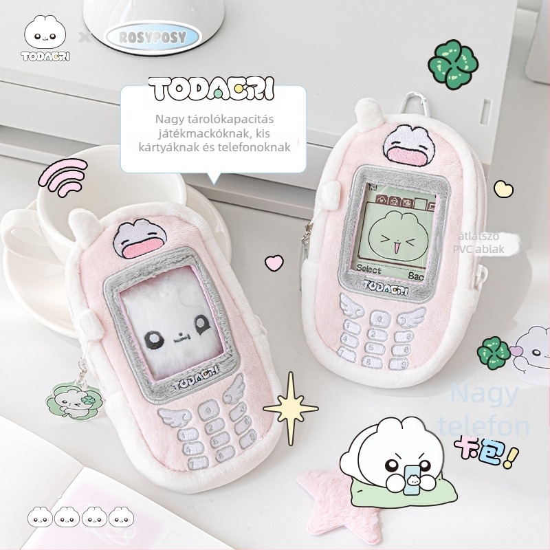 RosyPosy Nyuszi Ügynök Kártyatartó Medállal – Kisméretű Kártyakészlet, Ajándék Kollégáknak, Barátoknak, Gyerekeknek, Osztálytársaknak