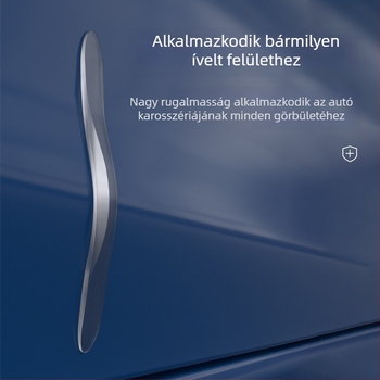 Autóajtó és oldalsó tükör védőcsík – ragasztós ütközésvédő, karcolásmentes, a fényezést nem karcolja