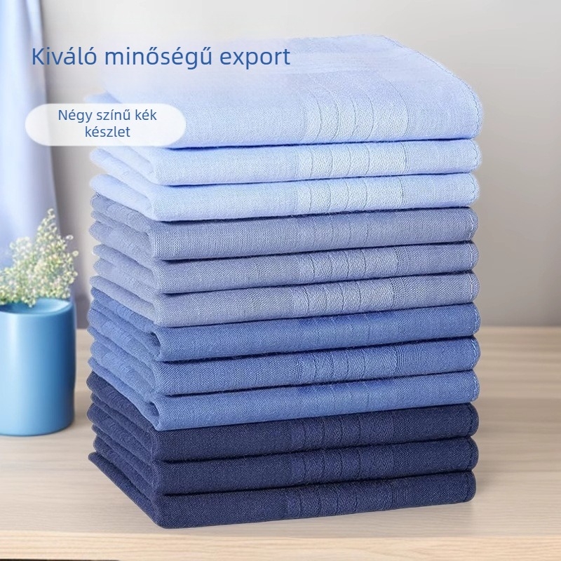 Shuncheng pamut zsebkendő, CAN logó nyomtatás, 16 g, testreszabható