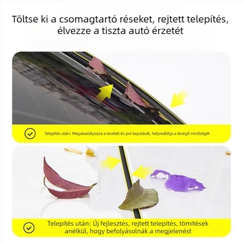 Autócsomagtartó tömítőszalag – porvédő, hangszigetelő, kopásálló