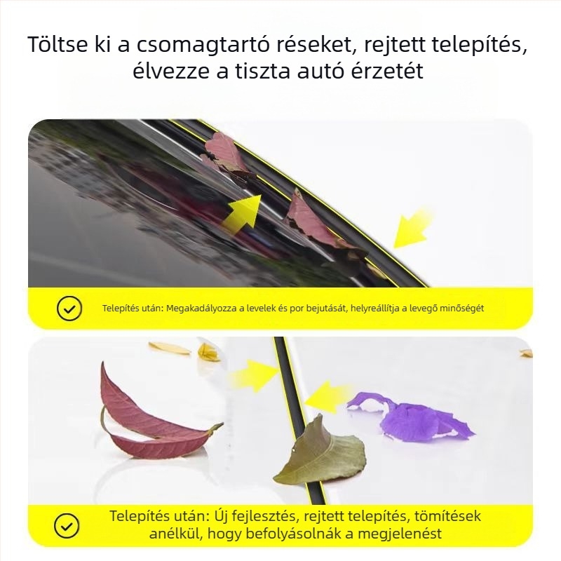 Autócsomagtartó tömítőszalag – porvédő, hangszigetelő, kopásálló