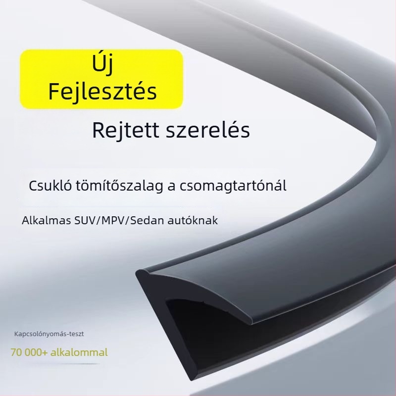 Autócsomagtartó tömítőszalag – porvédő, hangszigetelő, kopásálló
