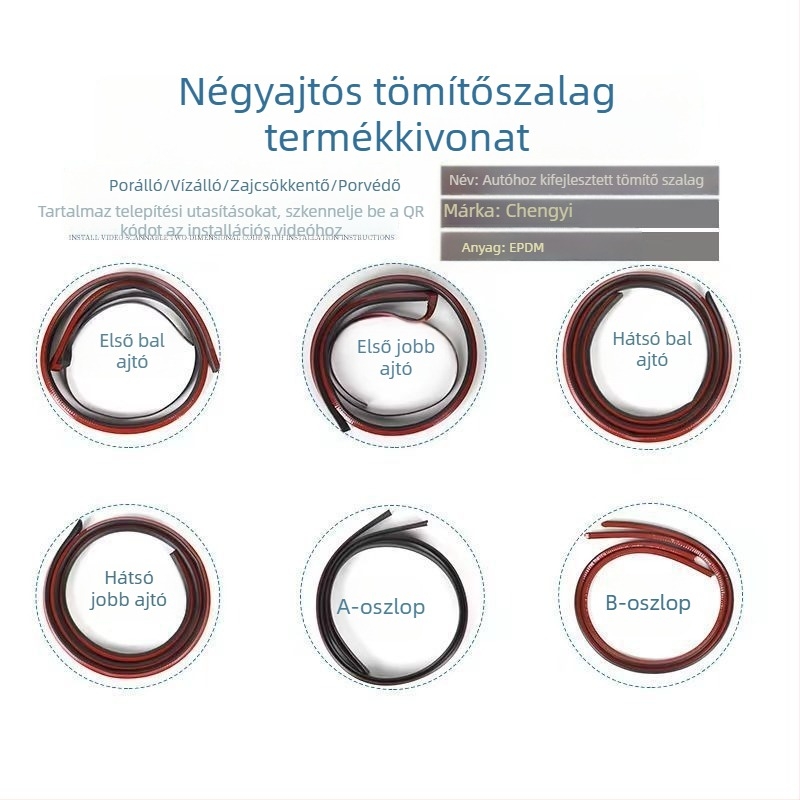 Chevrolet Equinox ajtó tömítő szalag – hangszigetelés, porvédelmi funkció, zajcsökkentés, teljes autófelújítási csomag légcsatornákkal