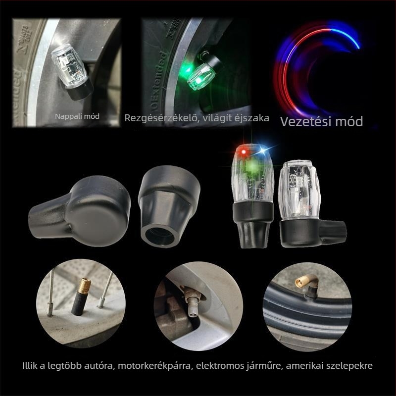 Gumi szeleplámpa – csavarodó típus, Cruise Dragon, univerzális autókhoz, motorkerékpárokhoz, kerékpárokhoz és elektromos járművekhez