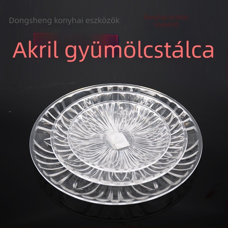 Akril gyümölcstál, Dongsheng, új kínai stílus, nyár 2024 megjelenés, kiváló minőség