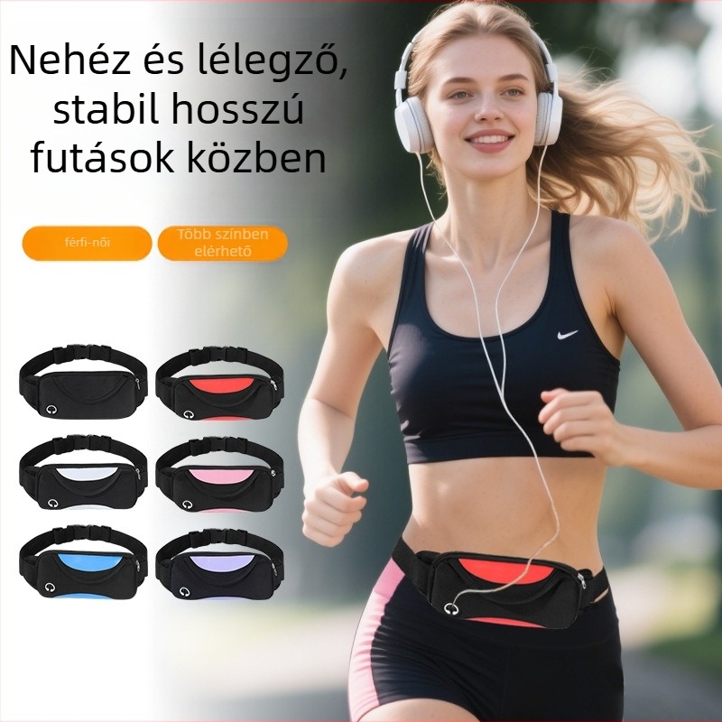 Kültéri sportokhoz tervezett deréköv – lélegző, vízálló, kopásálló, uniszex, 2022 tél
