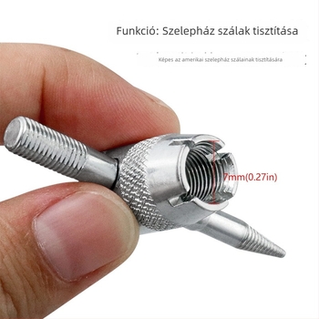 Record Work 4-in-1 gumiabroncs szelep szerszám – 45# acél, tömeg 19 g