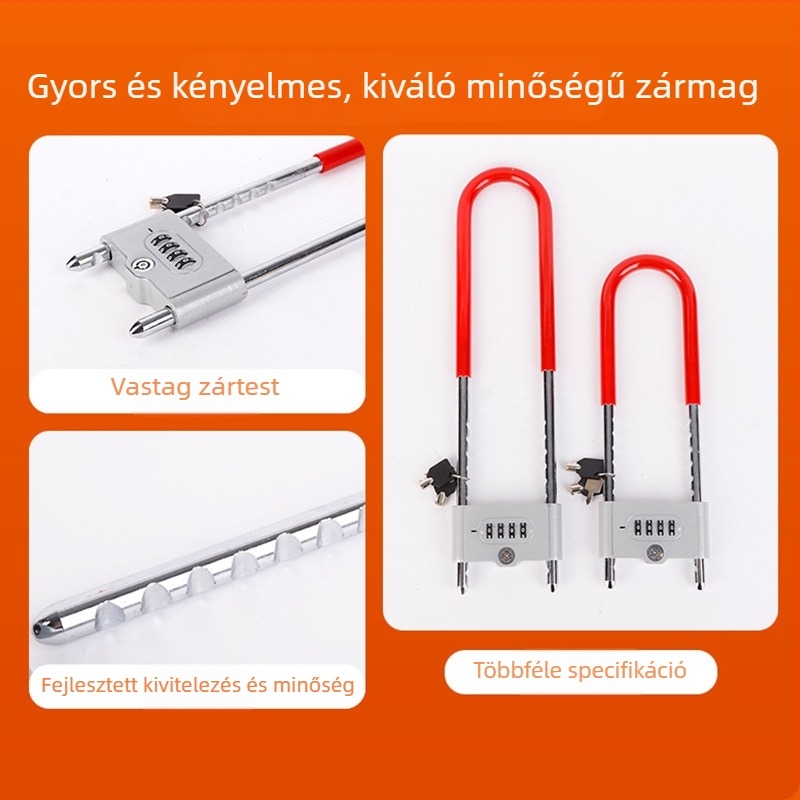 Minghanjiang üvegajtó zár – vasból készült, modell Glass door lock, üvegajtókhoz, új kínai stílus