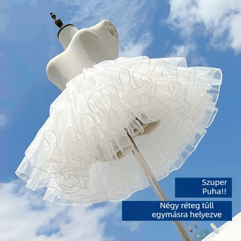 Lolita Petticoat - négy réteg, csont nélküli, laza tüll, Happy South Beauty, felnőttek, 2022 ősz