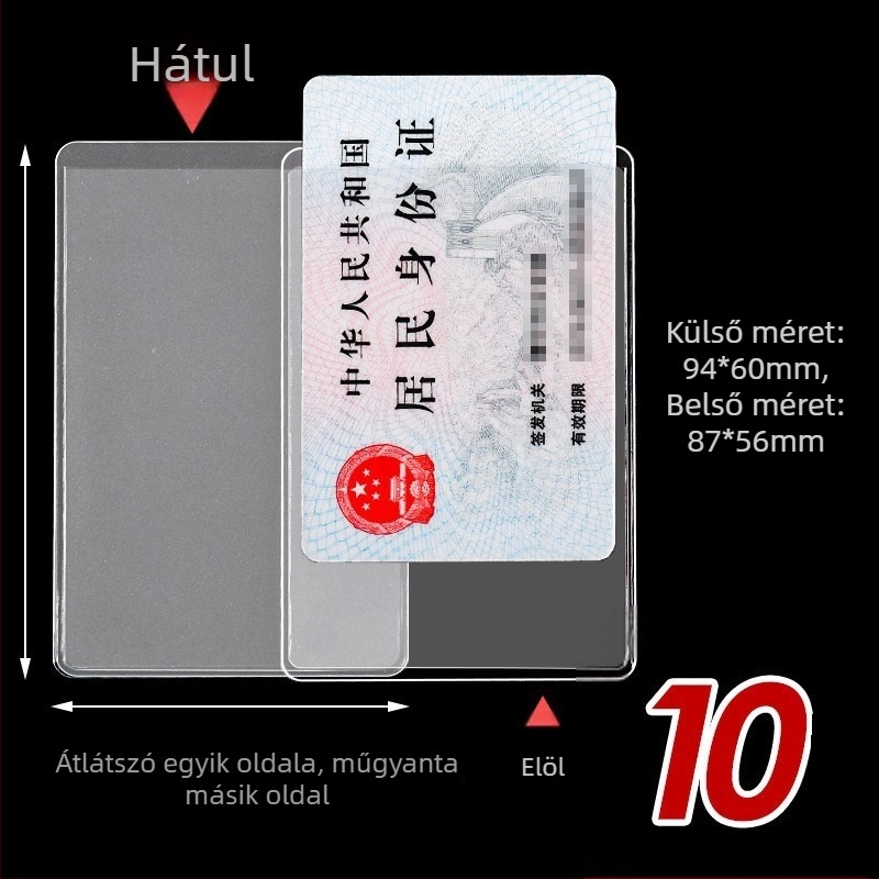 Kártyatartó Li cao – szilikon és gumi, modern minimalist stílus
