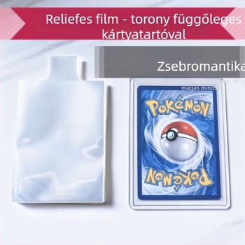 PP anyagú kártyatartó kihúzható filmmel Pokémon/PTCG és One Piece számára, uniszex, nemi semleges stílus, 2024 tavasz, mindennapi használat, független márka
