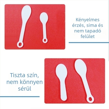 Kerámiából készült konyhai mérőkanál joghurt és desszert használatra, gépi polírozott felülettel, National Tide Wind stílus, kiváló minőség