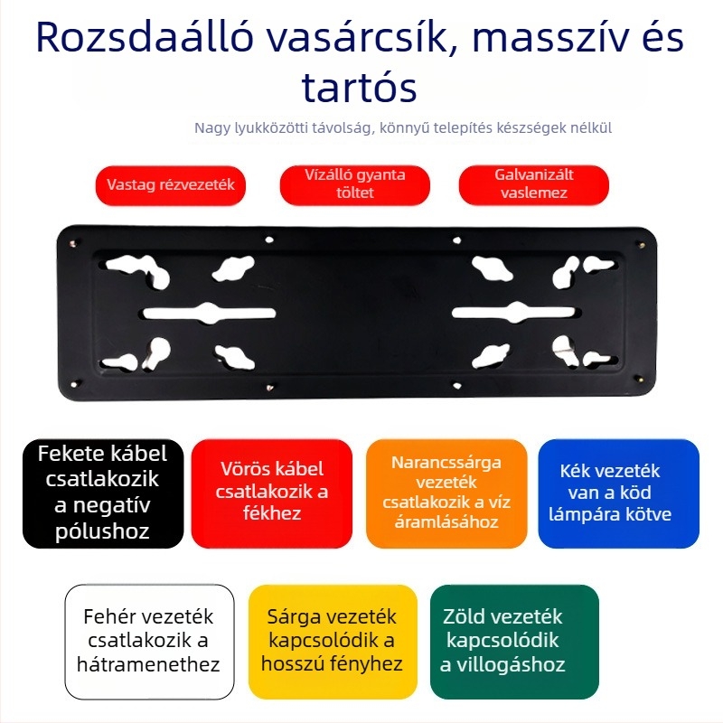 Devil's Eye Steyr King hátsó lámpák 12–24V kamionhoz és utánfutóhoz