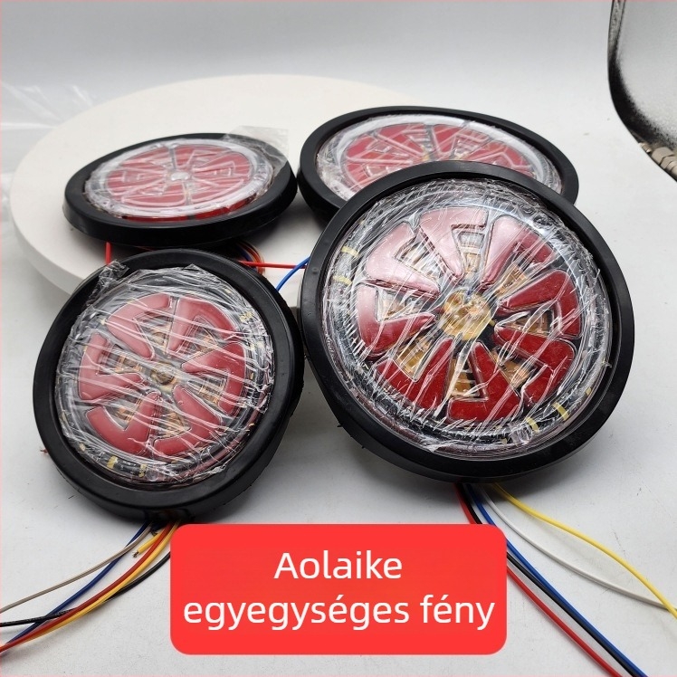 LED hátsó lámpa pótkocsihoz – 24V, vízálló, fék és index lámpa