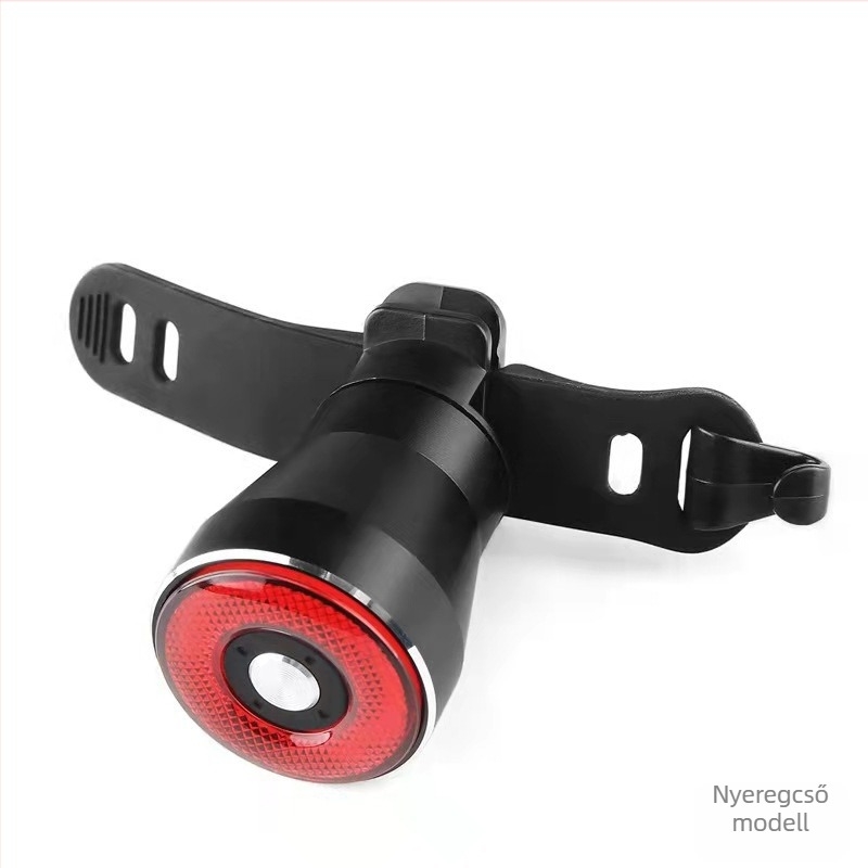 ANTUSI Kerékpár hátsó lámpa USB-töltésű, féklámpa, Q5 LED, intelligens szenzor