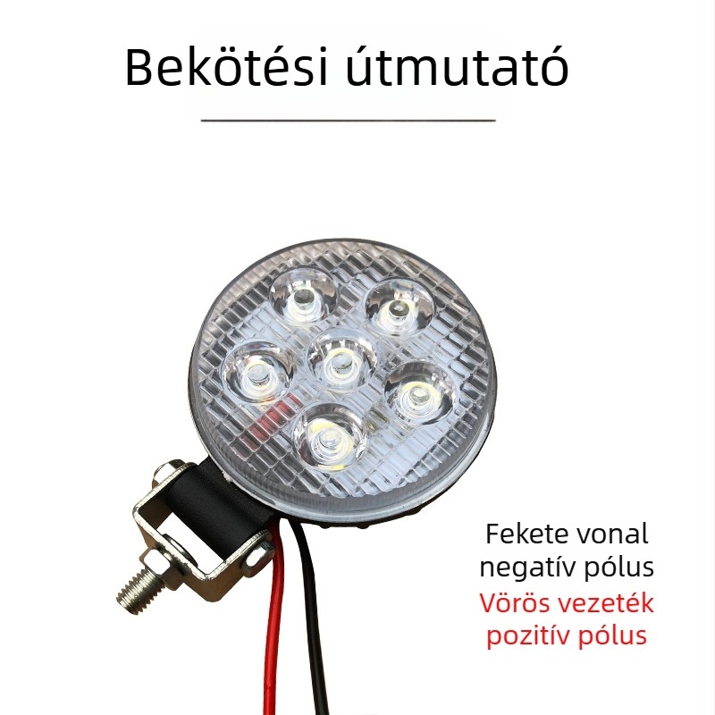 Kamion LED hátrameneti lámpa, 3 hüvelykes kör alakú világítás, oldalsó és pótkocsi használatra