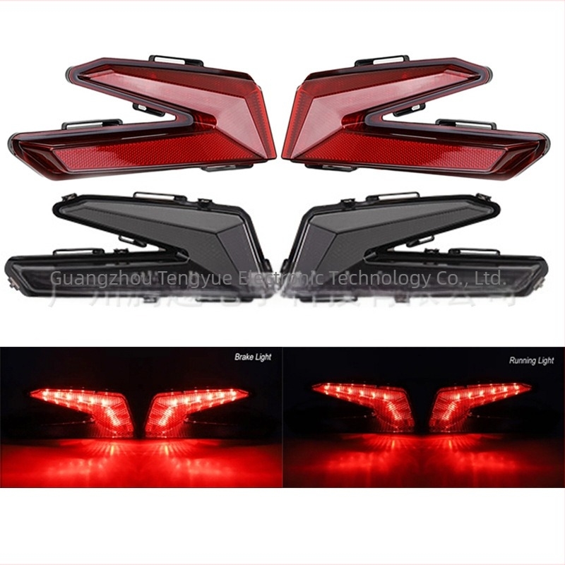 LED hátsó lámpa készlet ATV/UTV Maverick X3-hoz, 12–24V, ABS ház, 50 000 óra élettartam