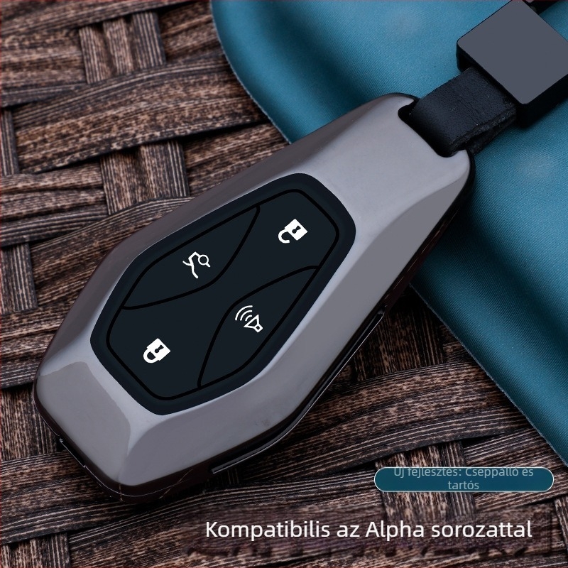 ARCFOX Alpha S és BAIC T5 kulcsfedél – cinkötvözetből készült fémvédő burkolat, egyszerű stílus