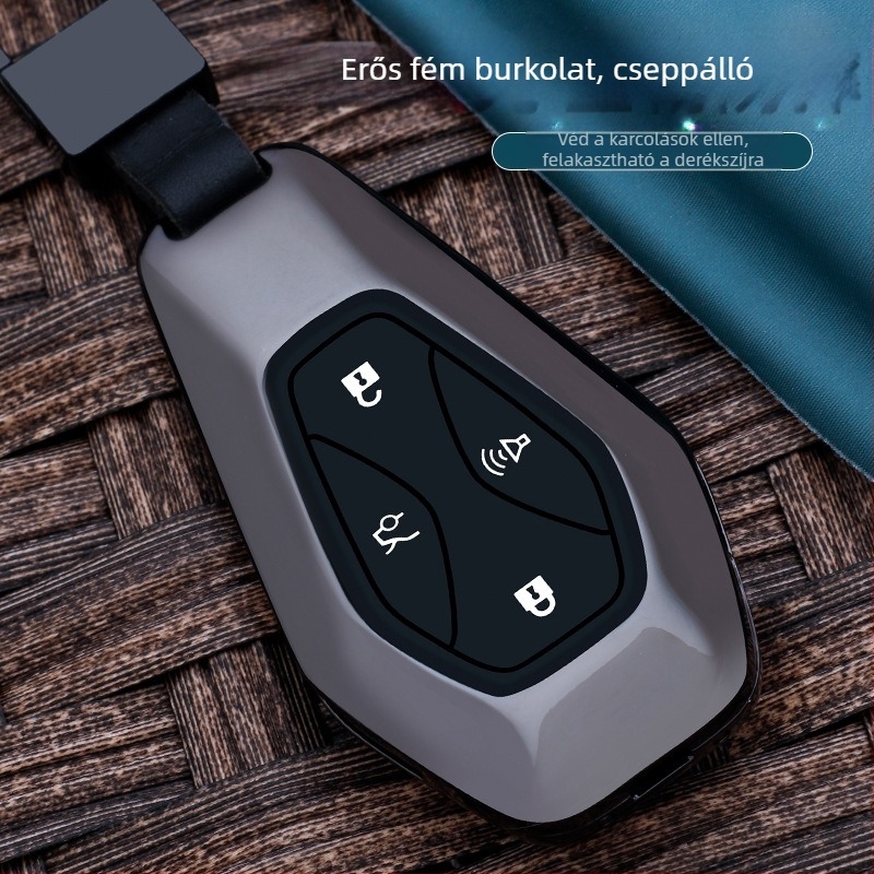 ARCFOX Alpha S és BAIC T5 kulcsfedél – cinkötvözetből készült fémvédő burkolat, egyszerű stílus