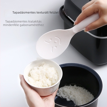 Tapadásmentes japán stílusú rizskanal függőleges tartóval, konyhában és rizsfőzőben használható